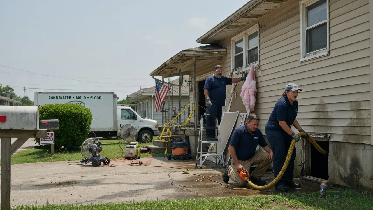 Water Damage Repair in Hopewell, OH near me